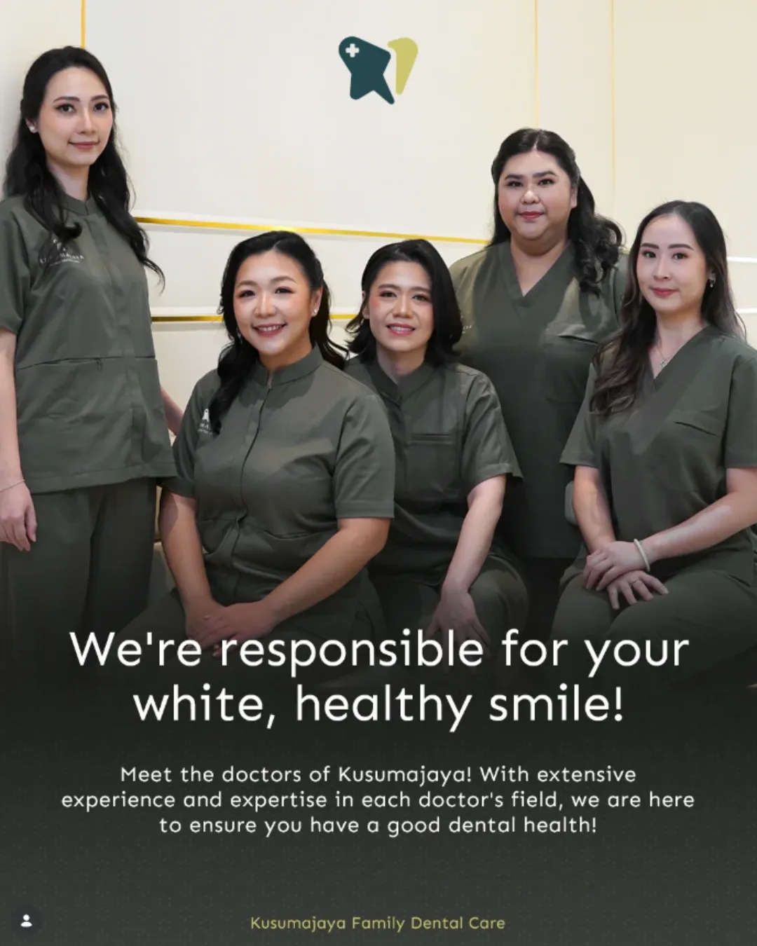 Penampilan baru, semangat yang sama Kusumajaya Family Dental Care!